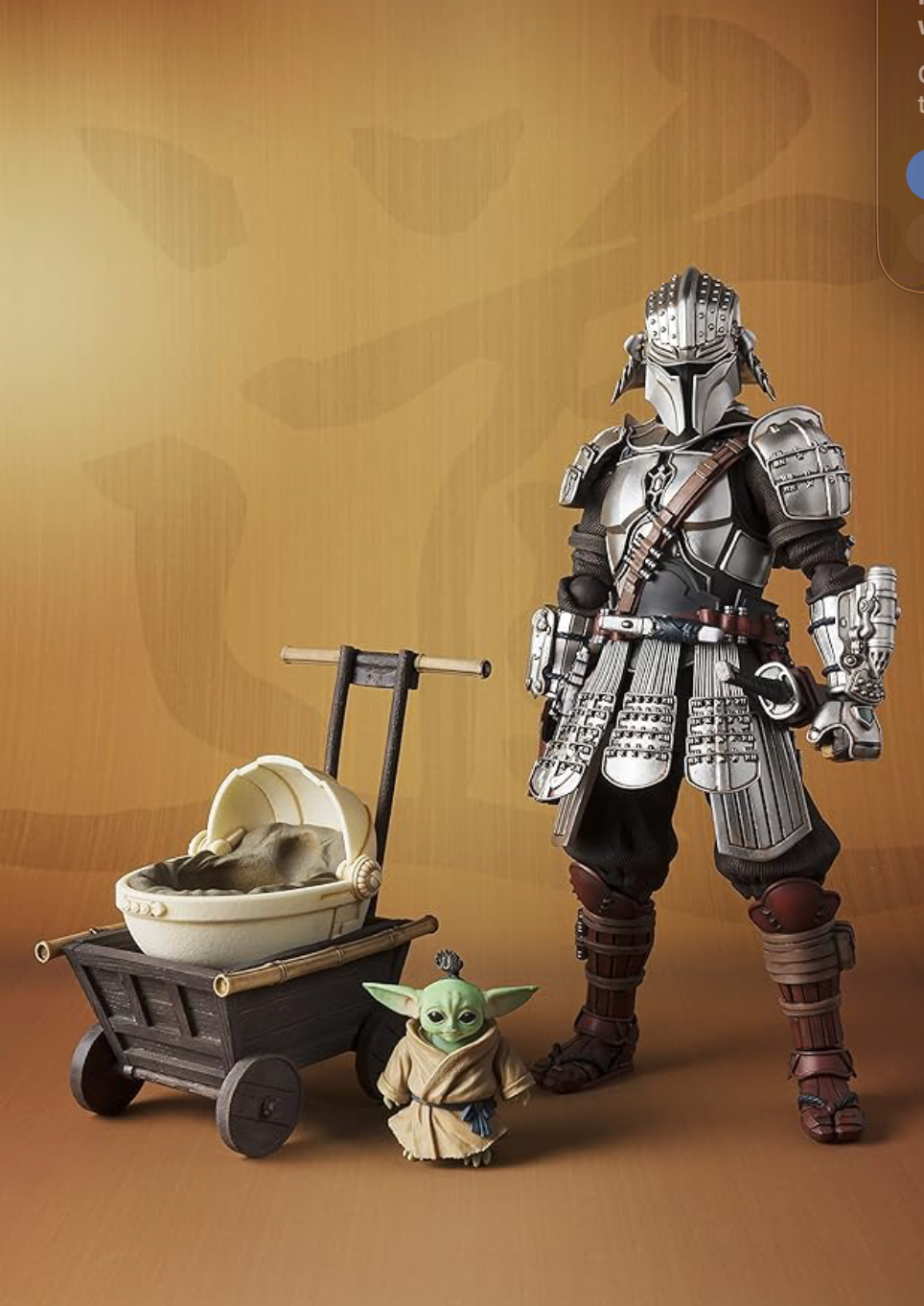 Ronin Mandalorian & Grougu (Beskar Armor)