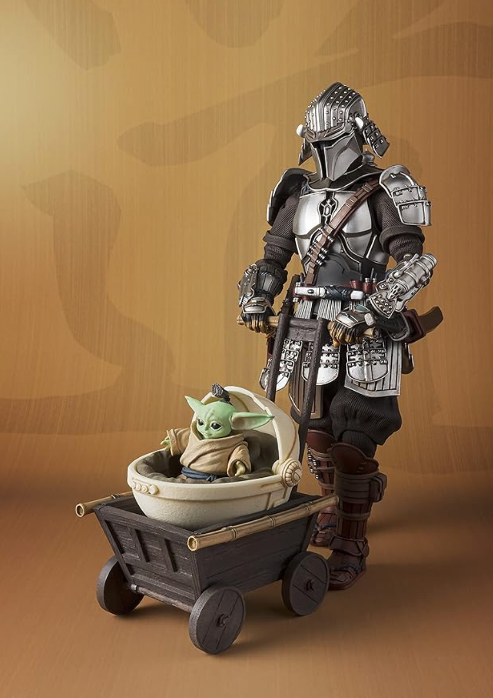 Ronin Mandalorian & Grougu (Beskar Armor)