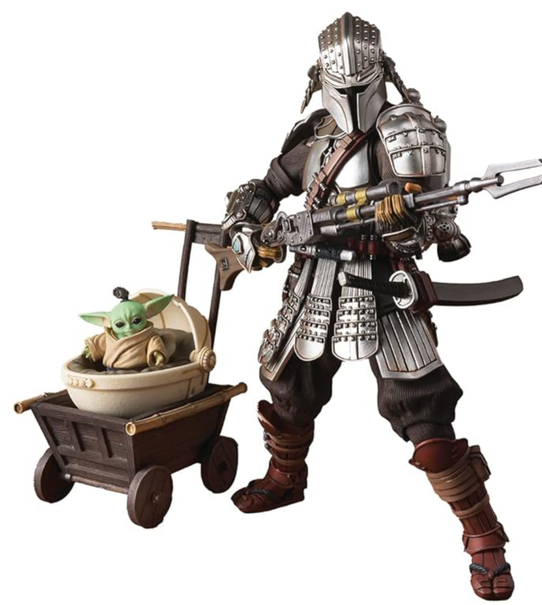 Ronin Mandalorian & Grougu (Beskar Armor)